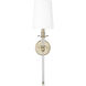 None Wall Sconce Wall Light in Modern Gold